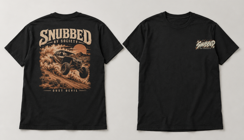 Snubbed by Society Dust Devil off-road apparel