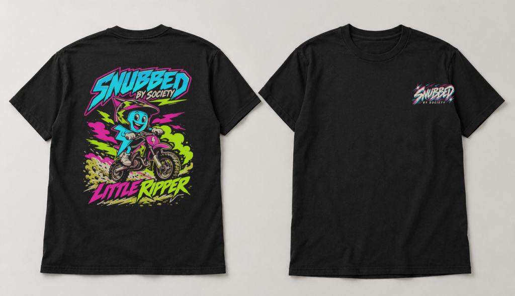 Snubbed by Society Little Ripper off-road apparel
