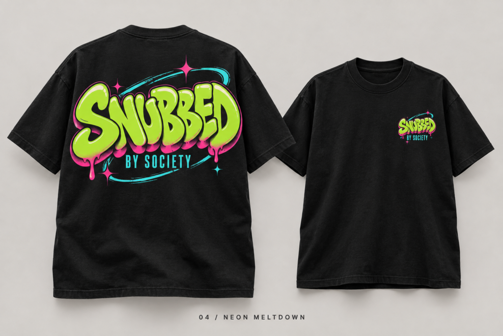 Snubbed by Society Neon Meltdown