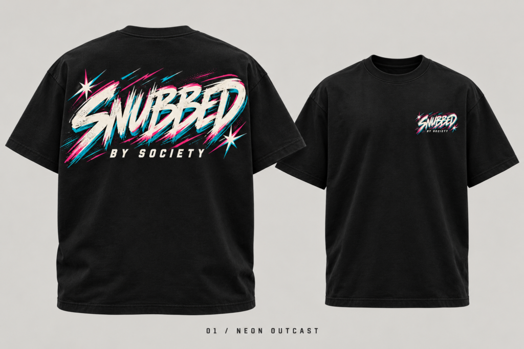 Snubbed by Society Neon Outcast